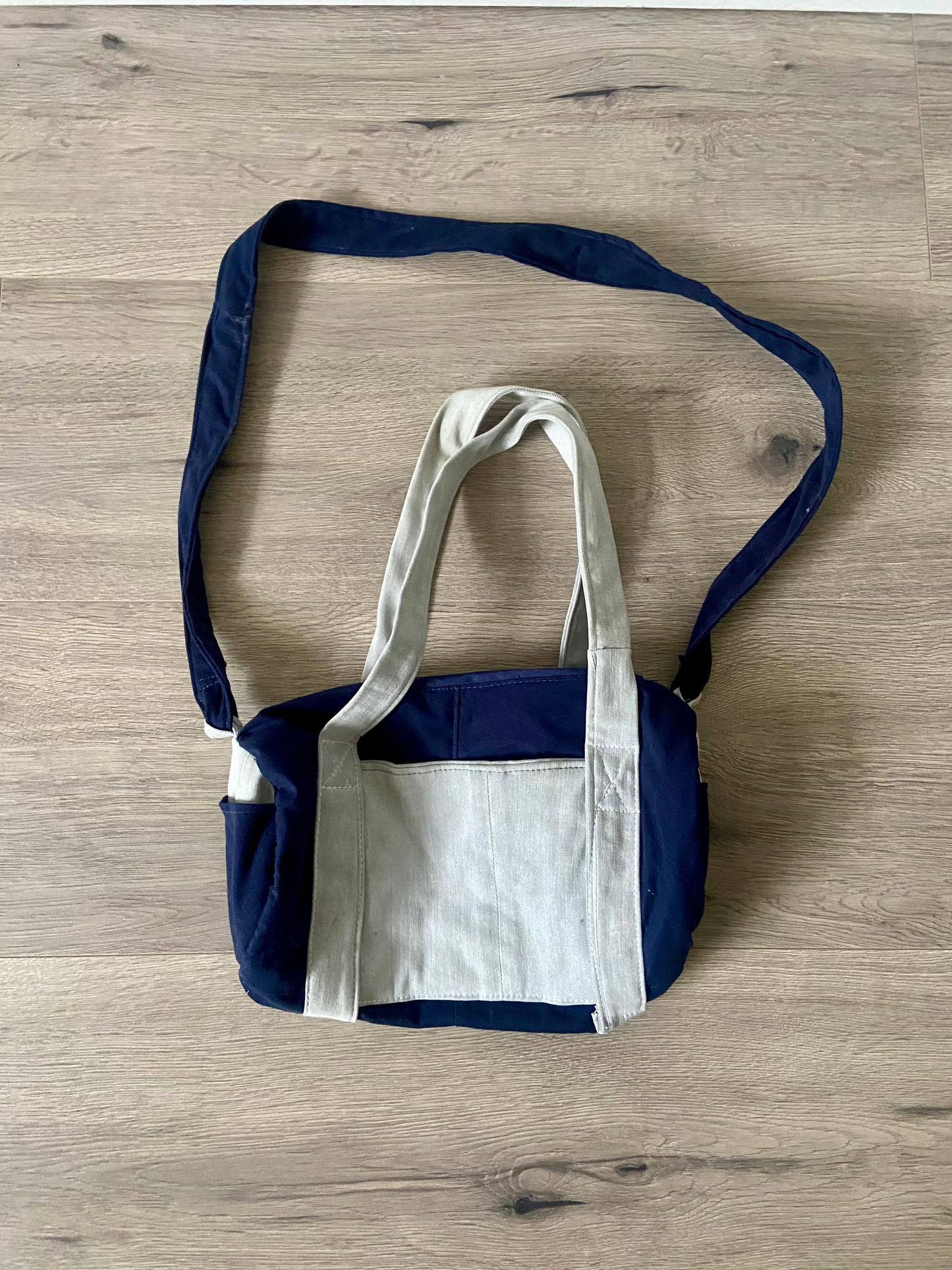 Mini Denim Gym Bag