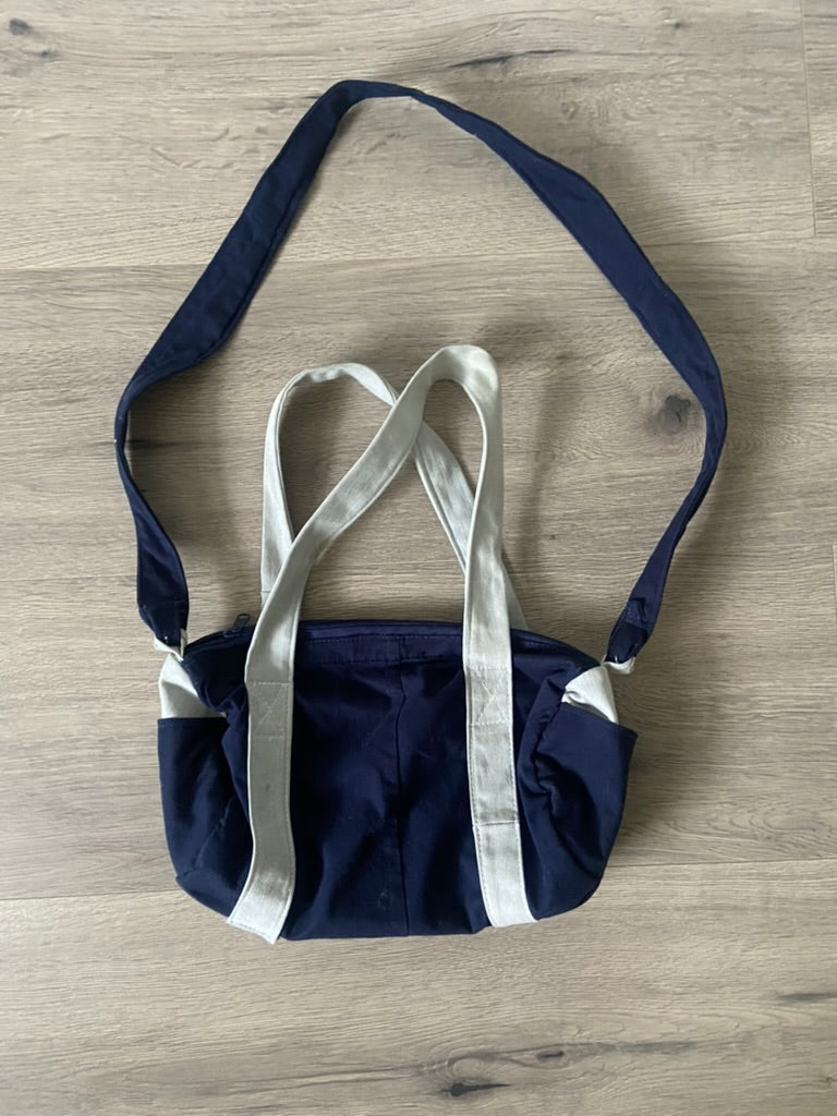 Mini Denim Gym Bag