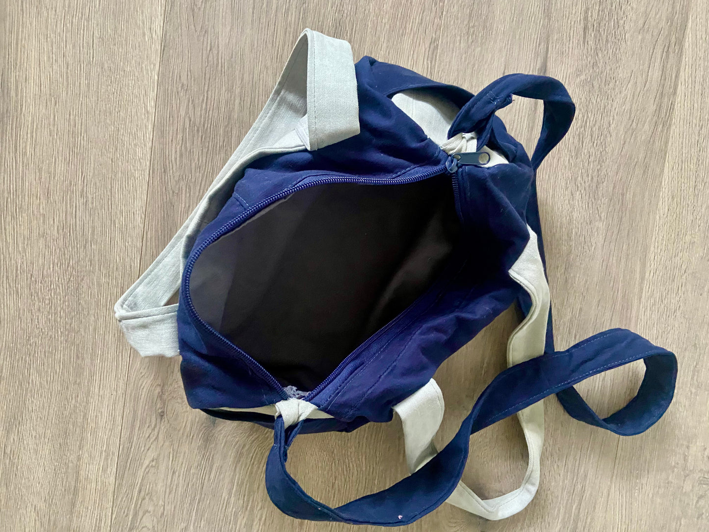Mini Denim Gym Bag