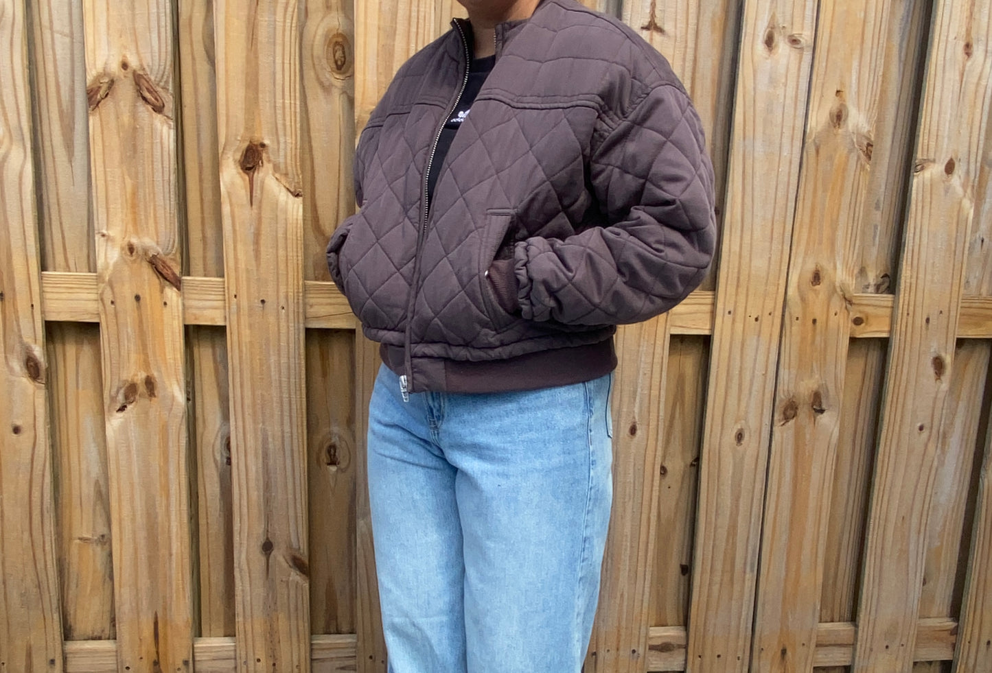 Blank NYC Bomber Jacket